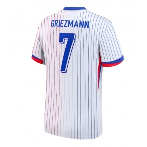 Billiga Frankrike Antoine Griezmann #7 Bortatröja EM 2024 Kortärmad